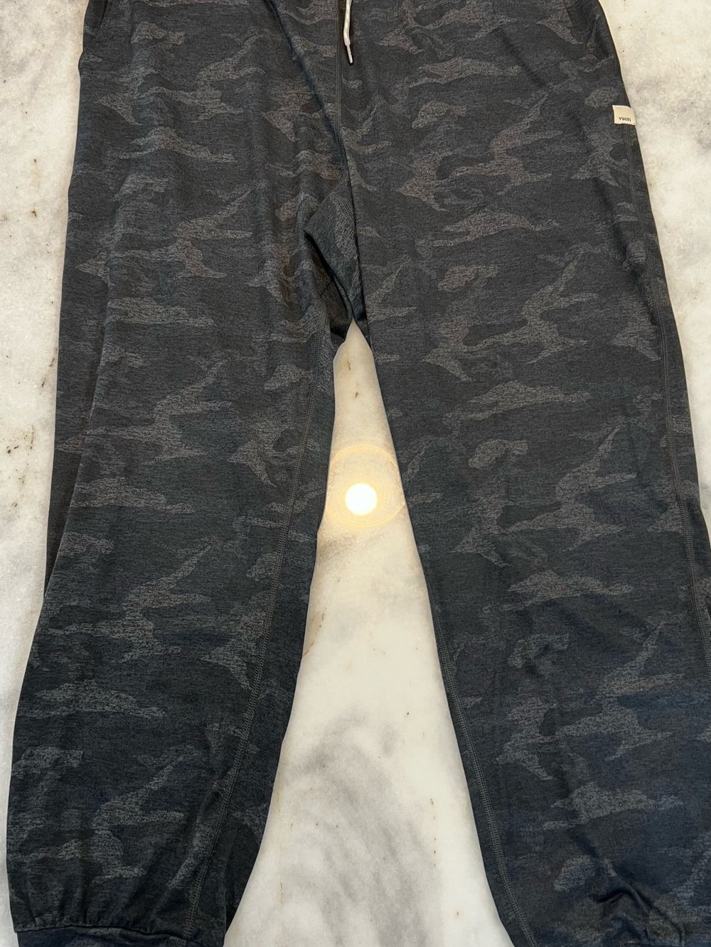 Vuori Womens Charcoal Camo Joggers